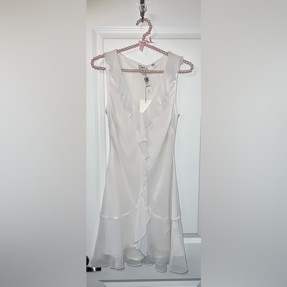 Aritzia Wilfred Hera Dress Light Birch - Picture 3 of 8